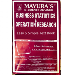 5. Business Statistics and Operations Research