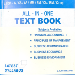 1. B.Com 1st Sem All in One (Regular College – Correspondence & Distance Education) – All Universities