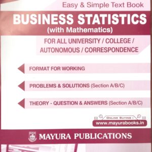 Business Statistics (with Mathematics) Text Book